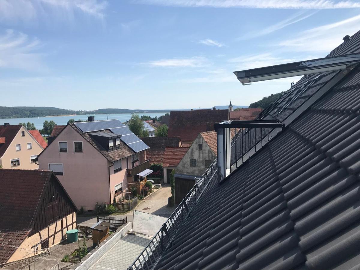 Sonniges 4 **** Dg-Apartment Mit Aufzug+Seeblick Pleinfeld Ngoại thất bức ảnh
